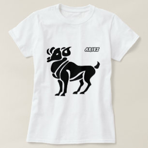ARIES BLACK AND WHITE HOROSCOPES PRODUCTS T-Shirt