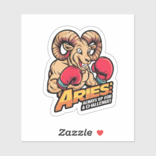 Aries Boxing Ram – Always Up for a Challenge!