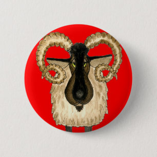Aries Button or Badge