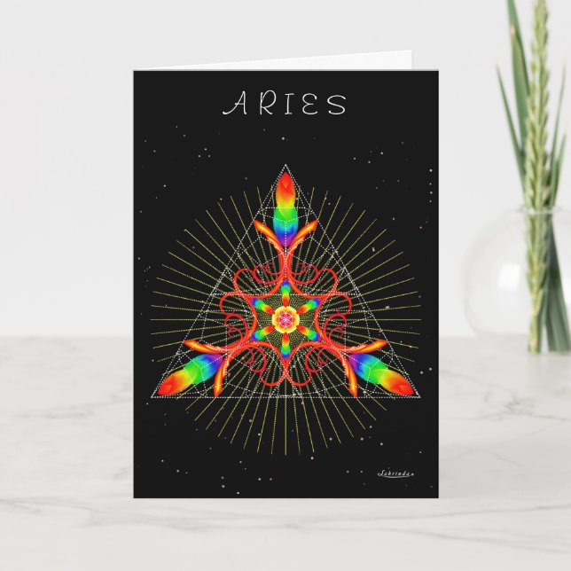 Aries Card (Front)