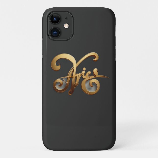 Aries Case-Mate iPhone Case (Back)
