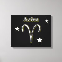 Aries chrome symbol