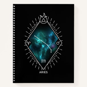 Aries Constellation & Zodiac Symbol Notebook