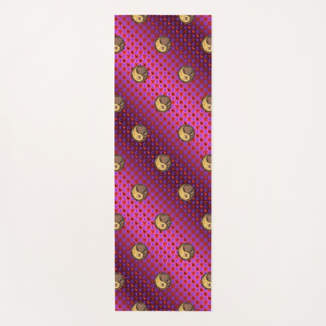 Aries & Earth Boar Yoga Mat (Front)