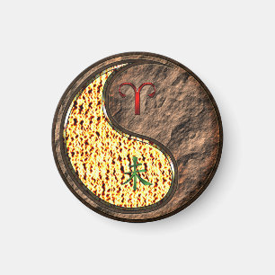 Aries & Earth Goat Magnet