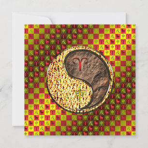 Aries & Earth Monkey Card