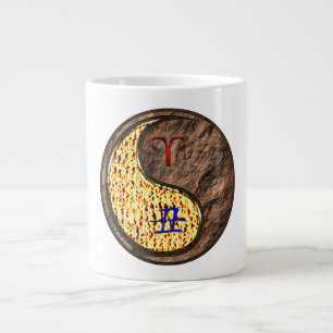 Aries & Earth Ox Large Coffee Mug