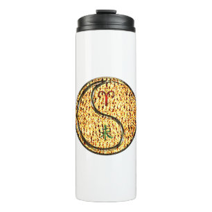 Aries & Fire Goat Thermal Tumbler