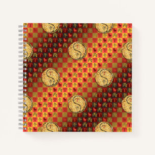 Aries & Fire Horse Notebook