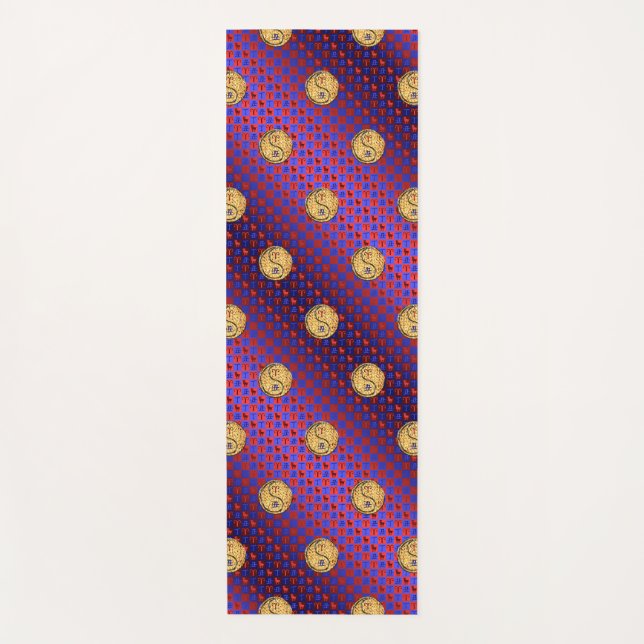 Aries & Fire Ox Yoga Mat (Front)