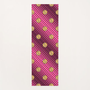 Aries & Fire Rooster Yoga Mat