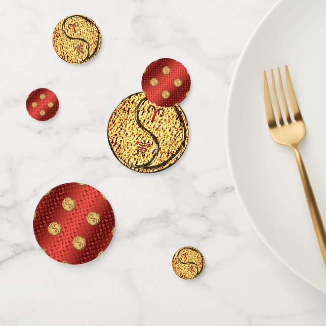 Aries & Fire Tiger Confetti (Group)