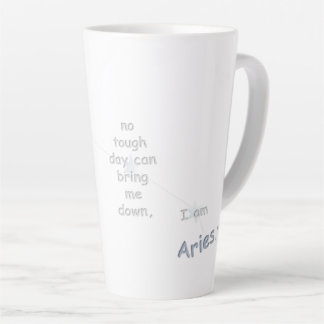 Aries Fun Inspiring Daily Use & Personalized Gift Latte Mug