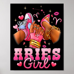 Aries girl birthday queen women birthday girlAries Poster