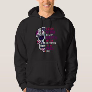 Aries GIrl Dia De Los Muertos Mexican Sugar Skull  Hoodie