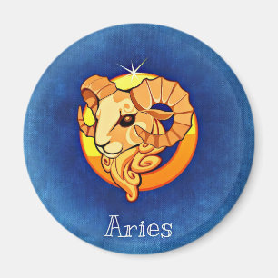 Aries, Horoscope Symbol, The Ram Astrology Magnet