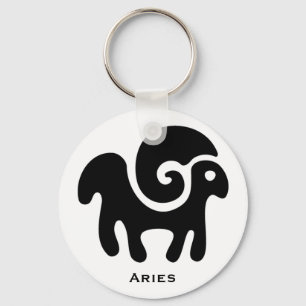Aries Keychain