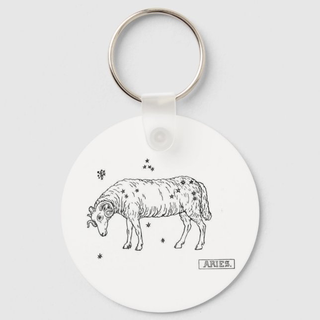 Aries Keychain (Front)