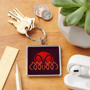 Aries Keychain