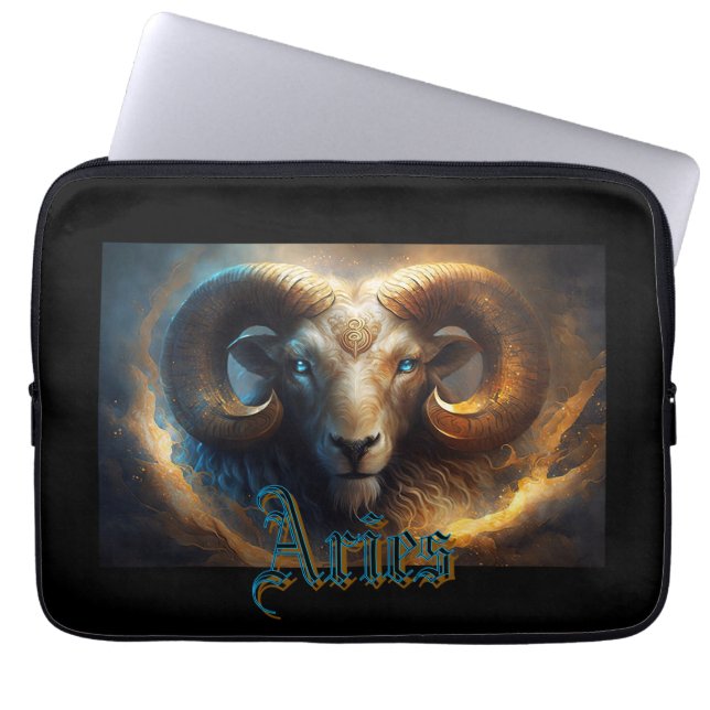 Aries Laptop Sleeve (Front)