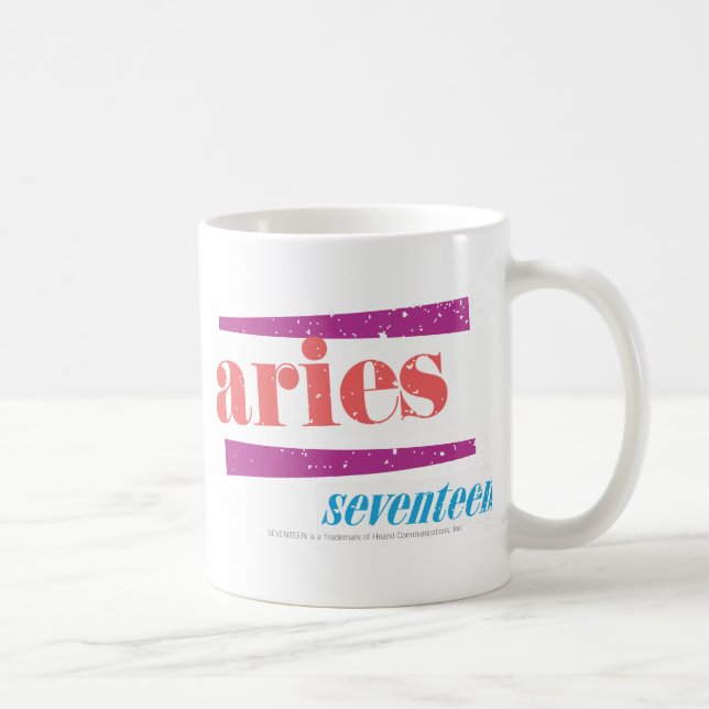 Aries Lt Pink Coffee Mug (Right)