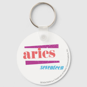 Aries Lt Pink Keychain