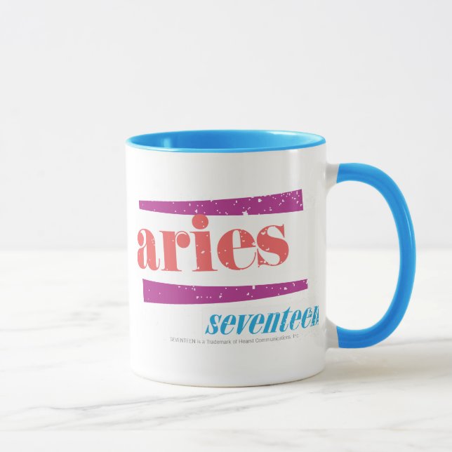Aries Lt Pink Mug (Right)