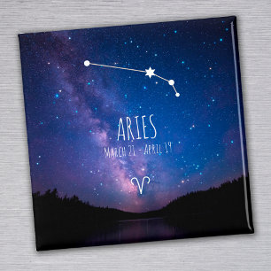 Aries   Magnet de constellation zodiaque personnal