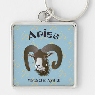 Aries March 21 to April 20 Keychains