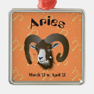 Aries March 21 to April 20 Ornament
