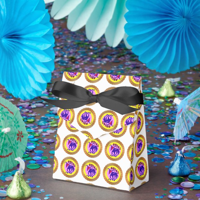 Aries March 21st until April 20th Horoscope Favor Box (Party)