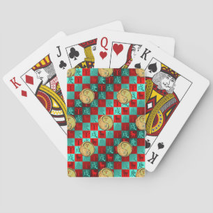 Aries & Metal Dog Playing Cards