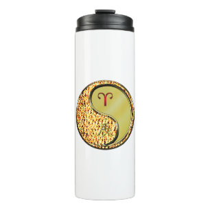 Aries & Metal Dragon Thermal Tumbler