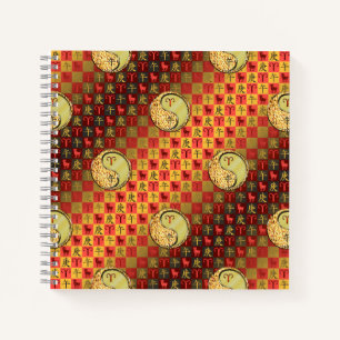 Aries & Metal Horse Notebook