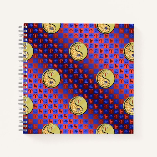 Aries & Metal Ox Notebook (Front)