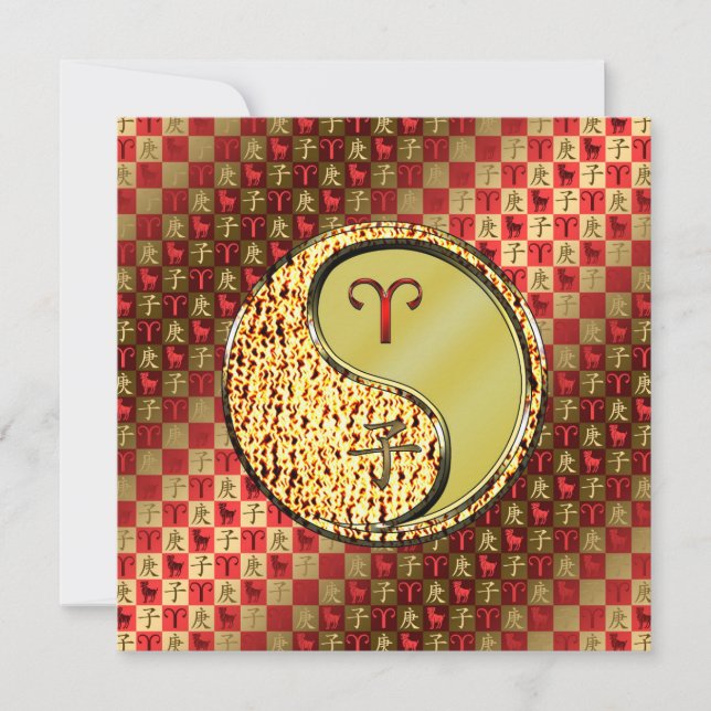 Aries & Metal Rat Card (Front)