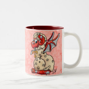 Aries mug cute baby dragon