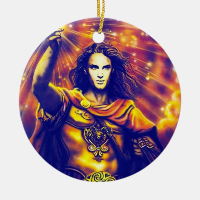 Aries Ornament (Front)