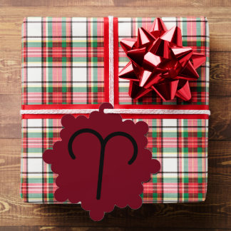 Aries Ornament Card