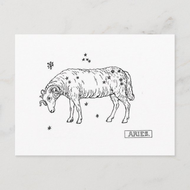 Aries Postcard (Front)