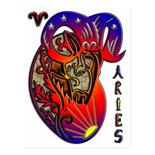 Aries Postcard