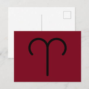 Aries Postcard