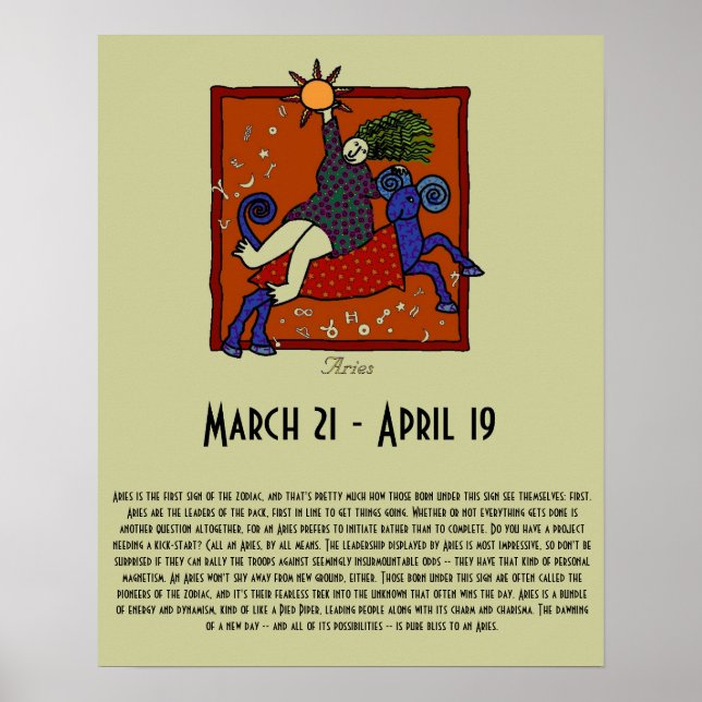 Aries Poster (Front)