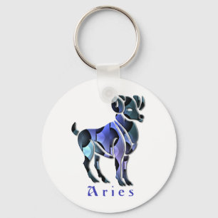 Aries Ram Keychain