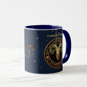 Aries Ram Zodiac Symbol Mug