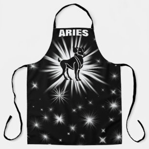 Aries sign apron