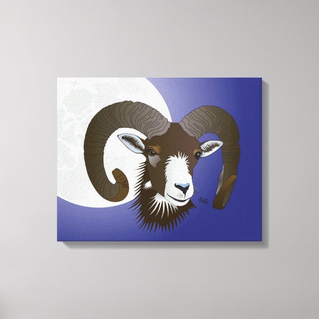 Aries - sign Keilleinwand (Front)