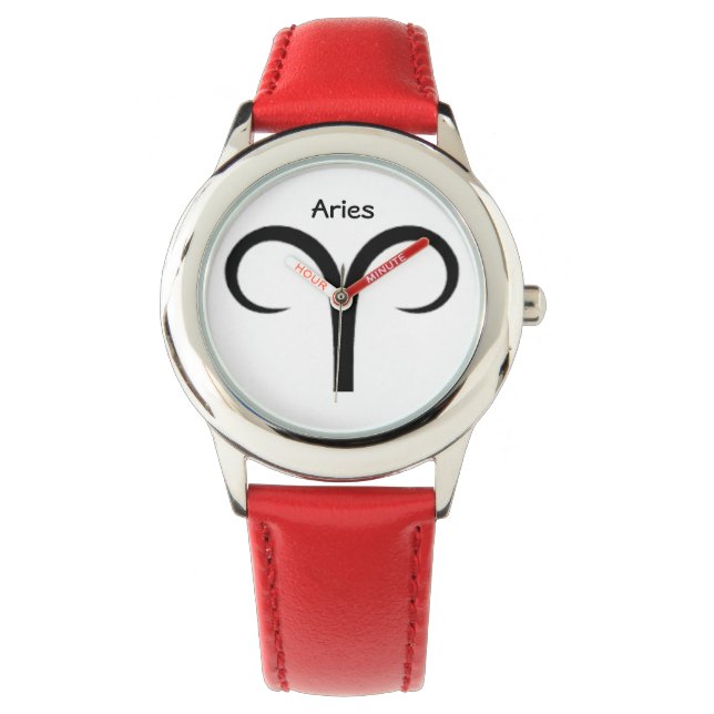 Aries Sign of the Zodiac  Kids Watches. Watch (Front)