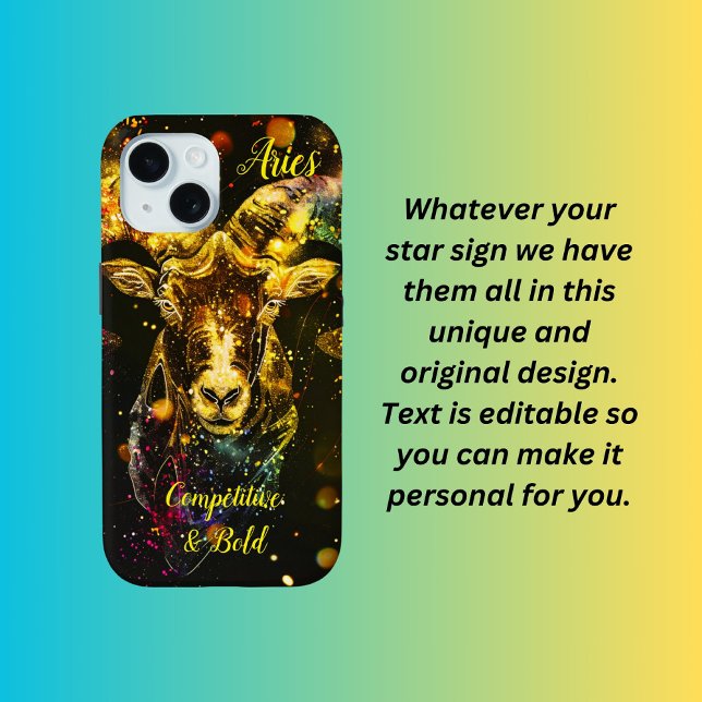 Aries star sign  Case-Mate iPhone case (Creator Uploaded)