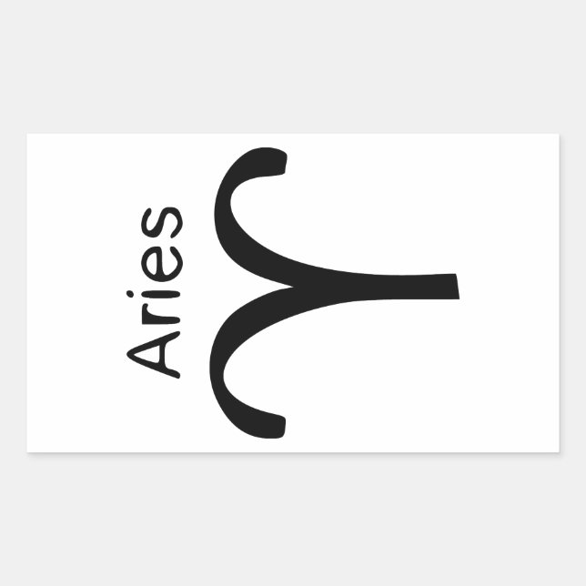Aries Sticker (Front)